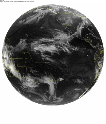 Última imagen Satélite Goes